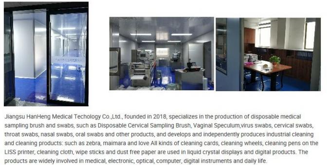 Le nylon médical stérile jetable de la collection A-01 s'est assemblé l'écouvillon de échantillonnage oral