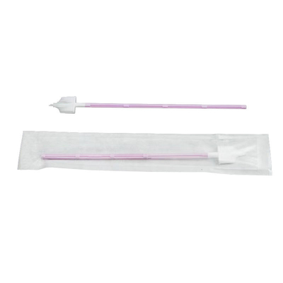 Brosse cervicale médicale jetable d'écouvillon de Vaginal Cervical Sampling Brush Cytology